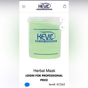Authentic Kevc Herbal Soft Mask
